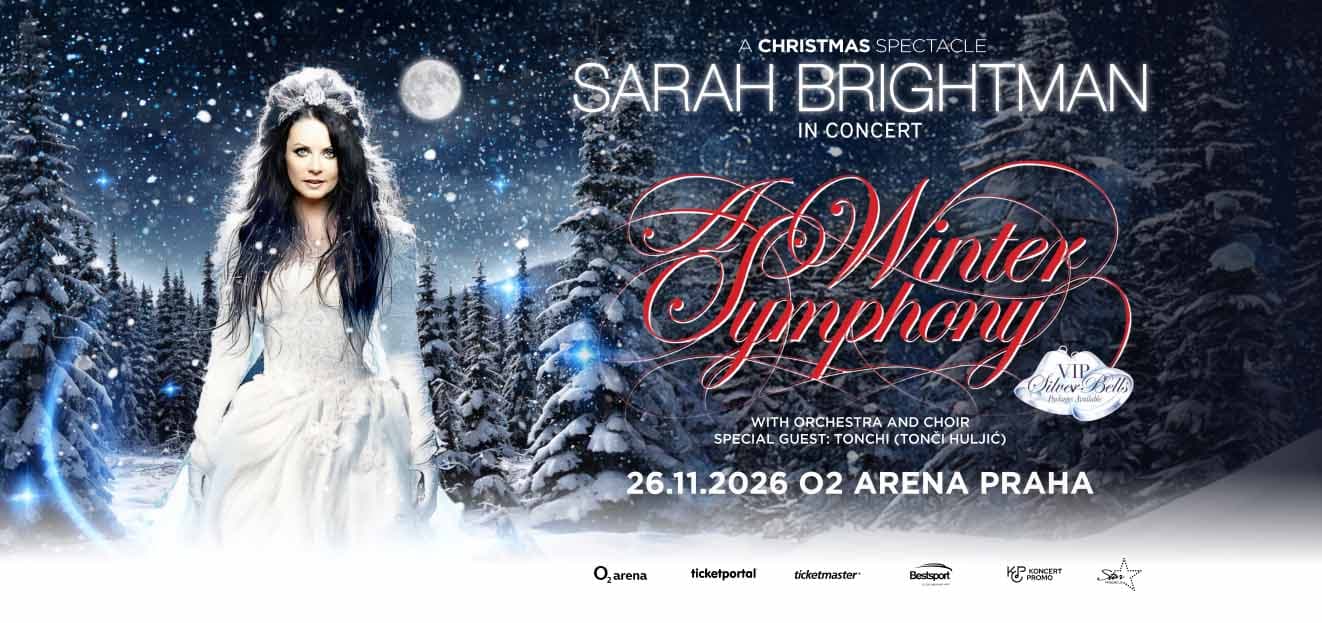 Vstupenky na SARAH BRIGHTMAN – ZIMNÍ SYMFONIE