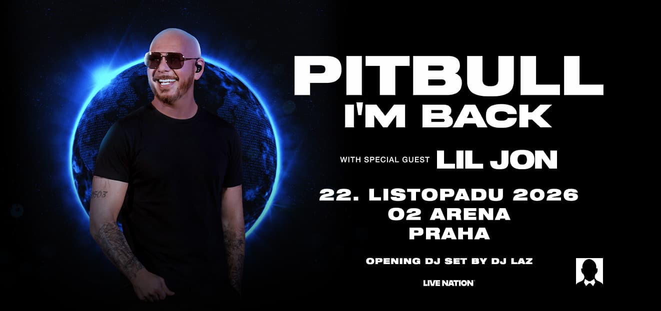 Vstupenky na Pitbull – Jsem zpět!