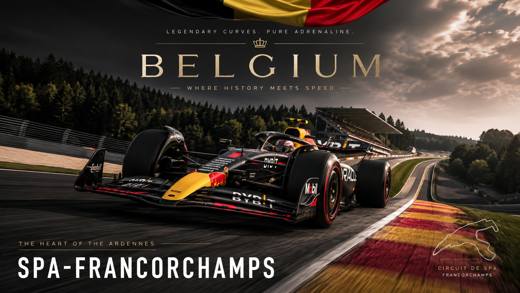 Vstupenky na F1 Belgie - VIP vstupenky